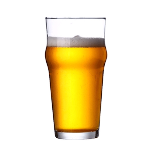 精酿啤酒杯子大容量防摔矮脚大肚杯高脚果汁杯冷饮杯酒吧商用
