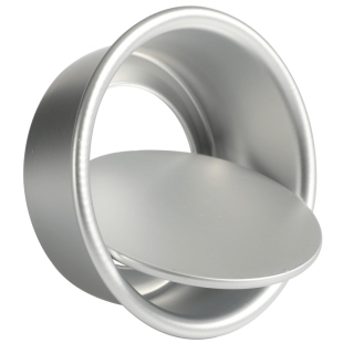 戚风蛋糕模具家用烤箱阳极活底磨具烘焙工具慕斯四六八4寸6/8烤盘