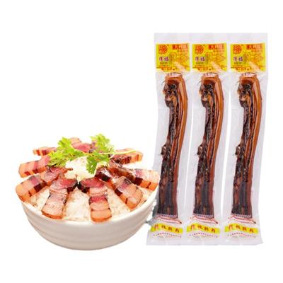 广式腊味煲仔饭腌肉腌猪肉五花