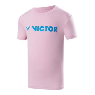 VICTOR威克多羽毛球服胜利儿童透气吸汗运动短袖青少年T-42050