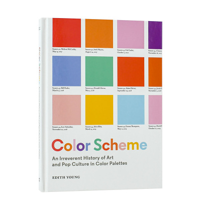 【预售】色彩方案Color Scheme 调色板中的艺术和流行文化 英文原版进口设计配色理论画册书籍