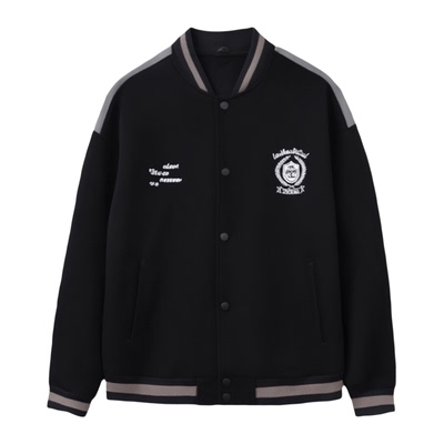 不起球不褪色夹克宽松帅气男生潮