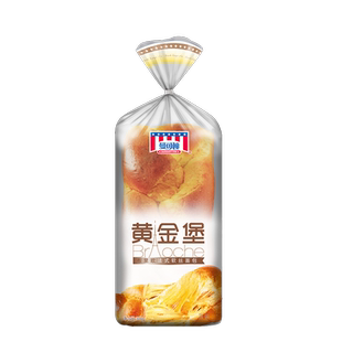 曼可顿黄金堡法式手撕面包奶香吐司营养早餐食品下午茶零食大分量