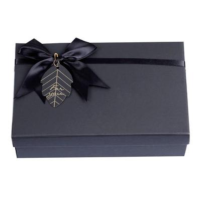 ins生日礼物礼品盒黑色高档