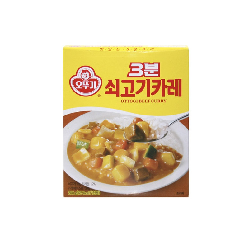 韩国直邮不倒翁即食咖喱料理包