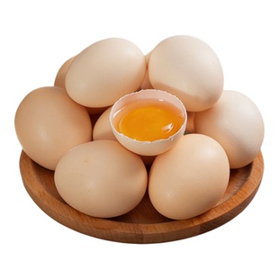 正宗土鸡蛋农家散养50枚30谷物鲜鸡蛋产地直发谷物喂养乌柴笨草生
