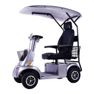 小巴士新款电动四轮车M1老年代步车助残残疾电瓶车老人电动车