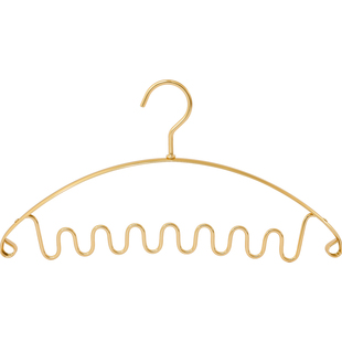 波浪形多功能衣架吊带专用内衣裤子节约空间一钩多挂无痕挂衣撑子