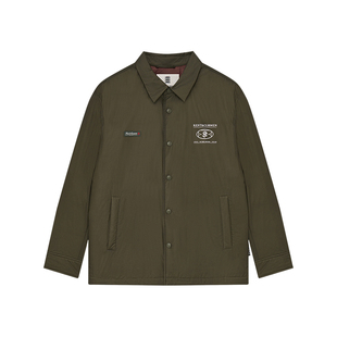 KENT&CURWEN/肯迪文2025秋冬新品男士玫瑰徽章白鹅绒羽绒服外套