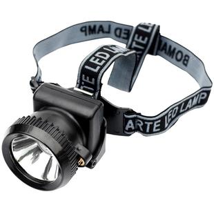 波迈特BMT009-3W强光充电头灯夜钓探洞钓鱼高亮远射LED锂电池矿灯