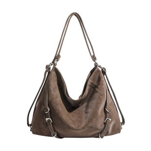 XIMCKON正品小众多功能三用托特包包女2026新款夏天复古双肩斜挎