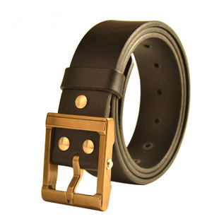 FC风尘5代腰带真皮男士非纯铜日字扣拆卸皮带黄铜针式裤带加长4.0