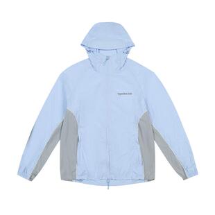 【DNA官方】2025夏季撞色拼接防晒服女款宽松连帽拼色防晒外套