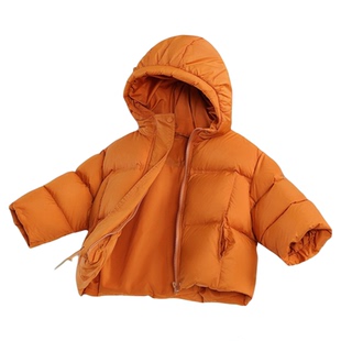 小O爸男婴童 【杜邦三防】宝宝冬季羽绒服连帽外出加厚面包服外套