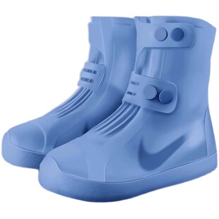 鞋套防水防滑雨鞋男女雨天防雨脚套加厚耐磨水鞋儿童硅胶外穿雨靴