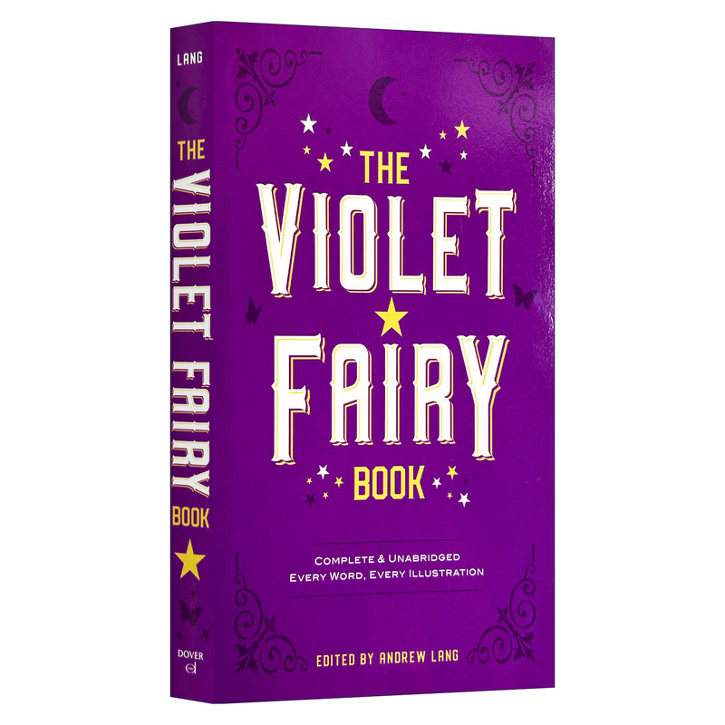 英文原版 The Violet Fairy Book 朗格紫色童话 安德鲁 朗格 Andrew Lang 英文版 进口英语原版书籍