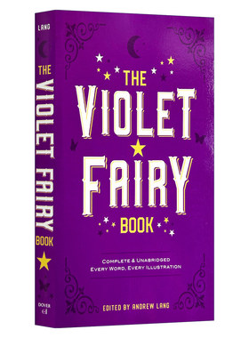 英文原版 The Violet Fairy Book 朗格紫色童话 安德鲁 朗格 Andrew Lang 英文版 进口英语原版书籍