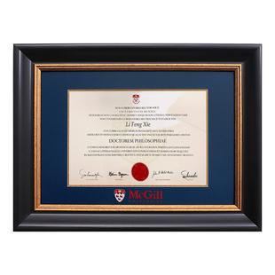 美国大学毕业证相框康奈尔哥伦比亚纽约加州毕业照裱框证书框定制