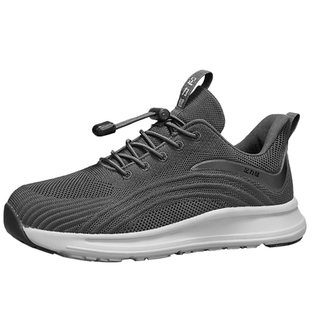 足力健老人鞋男旗舰店正品爸爸鞋秋季防滑健步鞋中老年软底休闲鞋