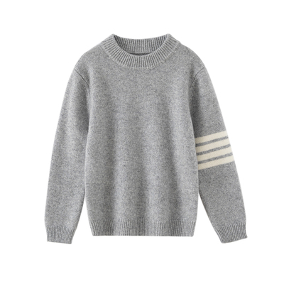 秋冬季男女同款纯山羊绒加厚毛衣