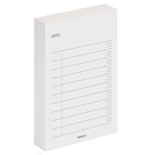 『言本文具』待办事项便签本 TODOLIST每日计划便签纸无粘性150纸张每日备忘效率管理可撕随身迷你小本子清单