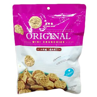 美珍香脆小松脆60g猪肉松早餐点心酥饼干肉松零食办公室即食小吃