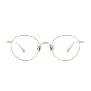 Fakeme 加州ins风β钛圆框近视镜架中性近视极简风 pastry