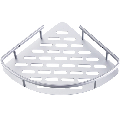 免打孔卫生间浴室单层三角置物架