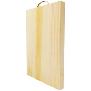 泰兴银杏木砧板整木白果树切菜板防霉抗菌家用长方形加厚实木案板