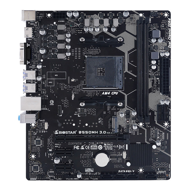 映泰B550MT主板A520MHP电竞级PCI-E40 5700X/5600G劲爆优惠