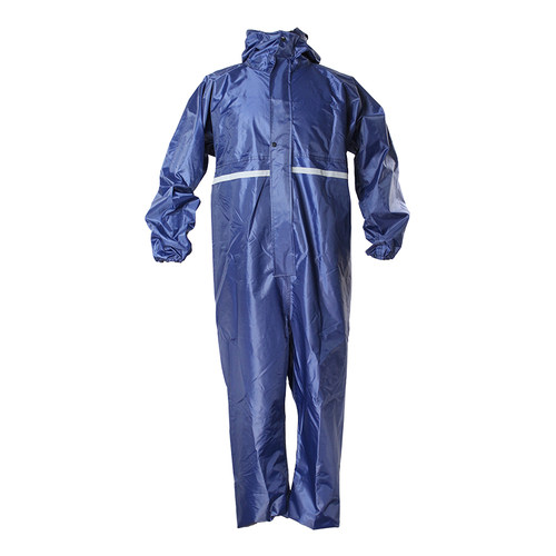 劳保连体防尘服防护服工作服防水防雨服喷漆打磨骑行带帽雨衣男女