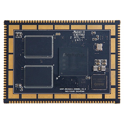 合众恒跃瑞芯微RK3562J工业核心板 国产2.0GHz四核A53 1T NPU算力