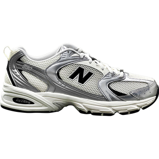 NEW BALANCE NB低帮男鞋女鞋Y2K液态银网面透气减震休闲鞋MR530SG