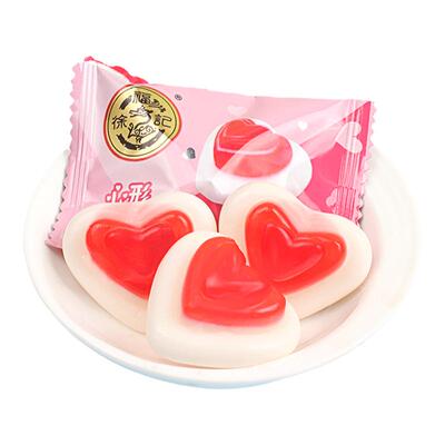 徐福记心形橡皮糖散装批发