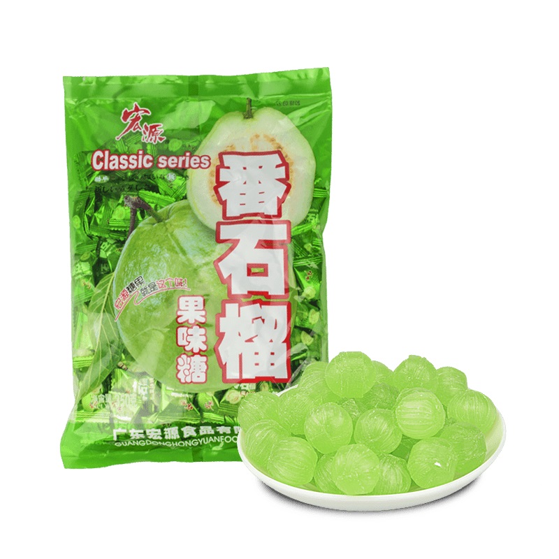 宏源350g番石榴糖果 婚庆喜糖水果果糖 休闲零食