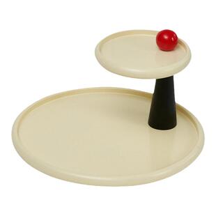 莫语 原创设计桌面双层整理置物架 木质化妆品首饰ins风收纳托盘