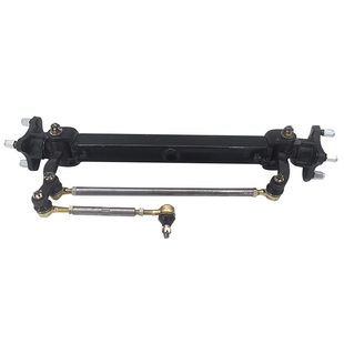 电动四轮车前桥总成观光汽车农用转向桥餐车碟刹底盘配件全套