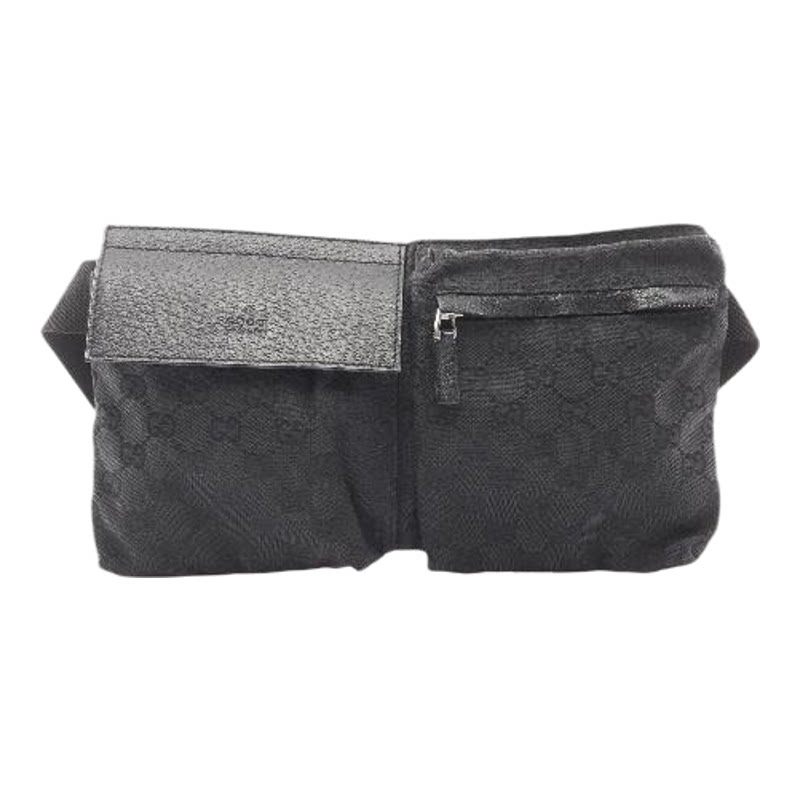 中古Gucci古驰腰包メンズ帆布