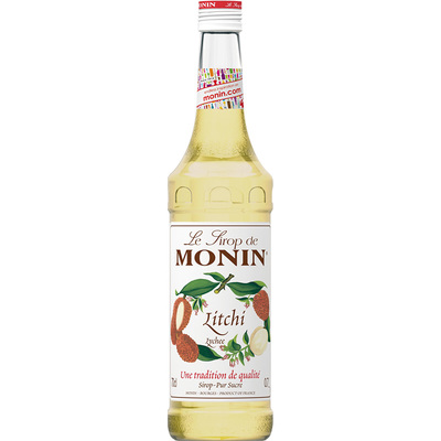 莫林荔枝玻璃瓶装风味糖浆700ml