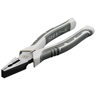 釰福冈钢丝钳8寸多功能工业级6寸电工不锈钢尖嘴斜嘴水口老虎钳子