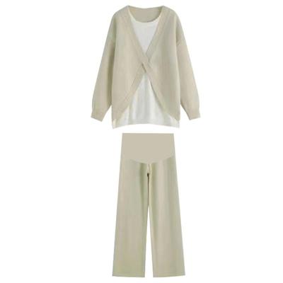 孕妇套装秋冬2025新款一件穿到生