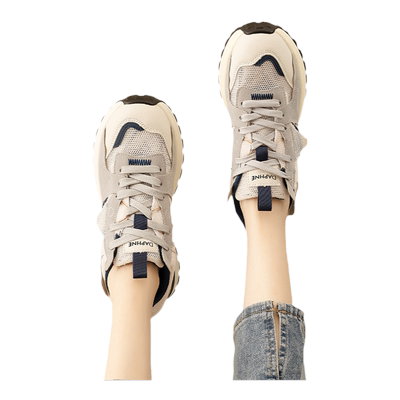 达芙妮透气高级灰运动鞋女