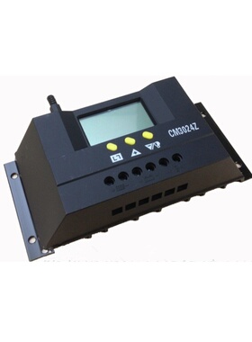 CM3024Z 12V24V30A太阳能控制器LCD液晶电流显示太阳能充电控制器