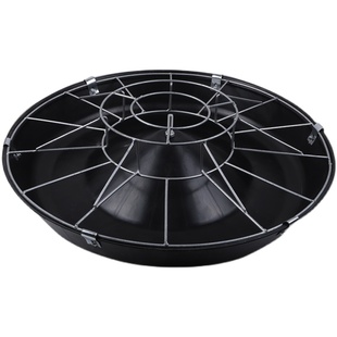 不锈钢母猪食槽圆形塑料小猪补料槽仔猪用喝水槽神器养猪养殖设备