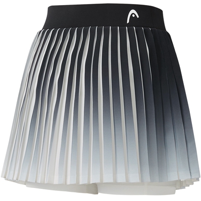 HEAD海德渐变网球裙百褶有内衬女