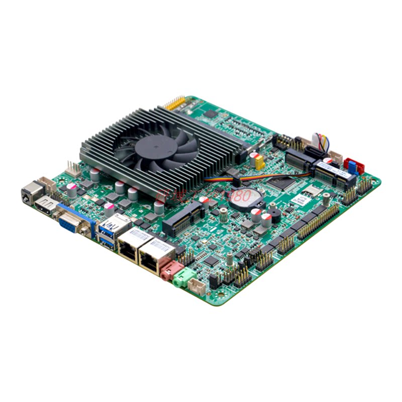 研域B81迷你ITX一体机工控主板8代i7-8565U工业电脑双网口6串口