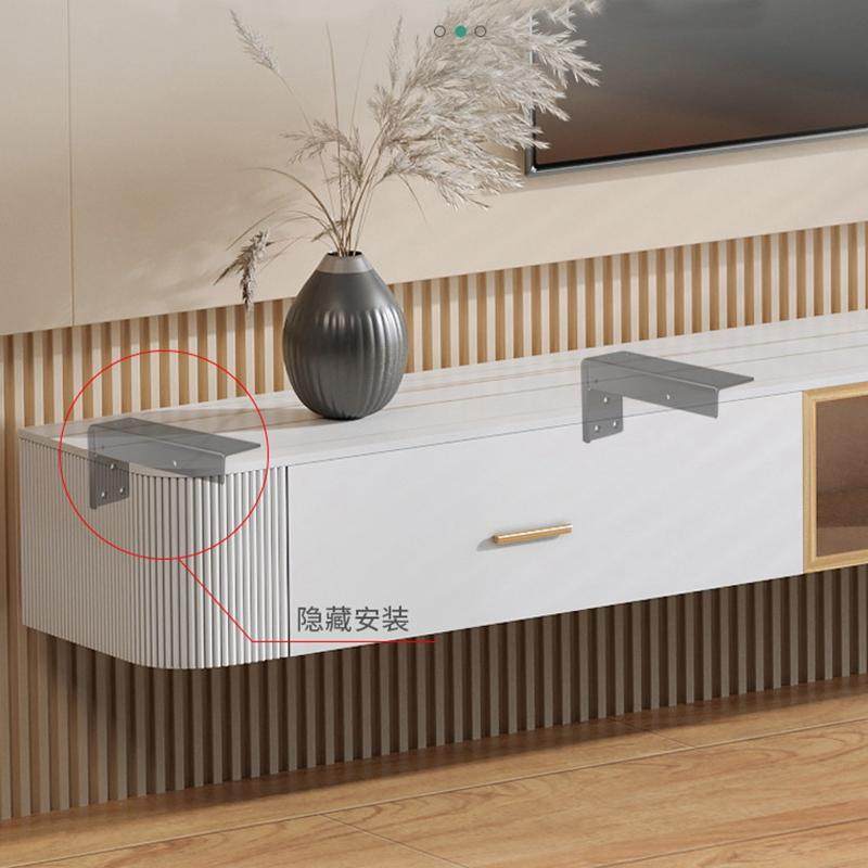 悬空电视柜承重支架书柜桌悬挂式三角支撑架托架悬浮吊柜固定配件