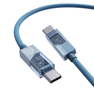 SONGX洛天依联名数据线双Type-C接口充电线100w快充线双c线二次元周边适用安卓vivo小米苹果手机快充电数据线