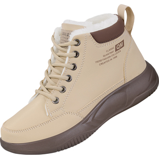 雪地靴女冬季加绒加厚2025新款保暖妈妈鞋中老年防滑老北京棉鞋子