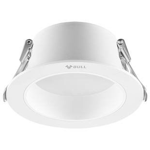 公牛led深杯防眩筒灯全光谱嵌入式家用开孔75mm客厅天花灯孔射灯